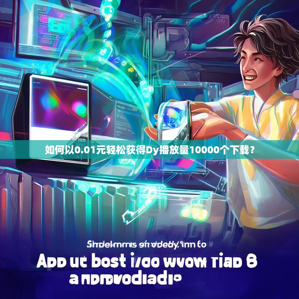 如何以0.01元轻松获得Dy播放量10000个下载？