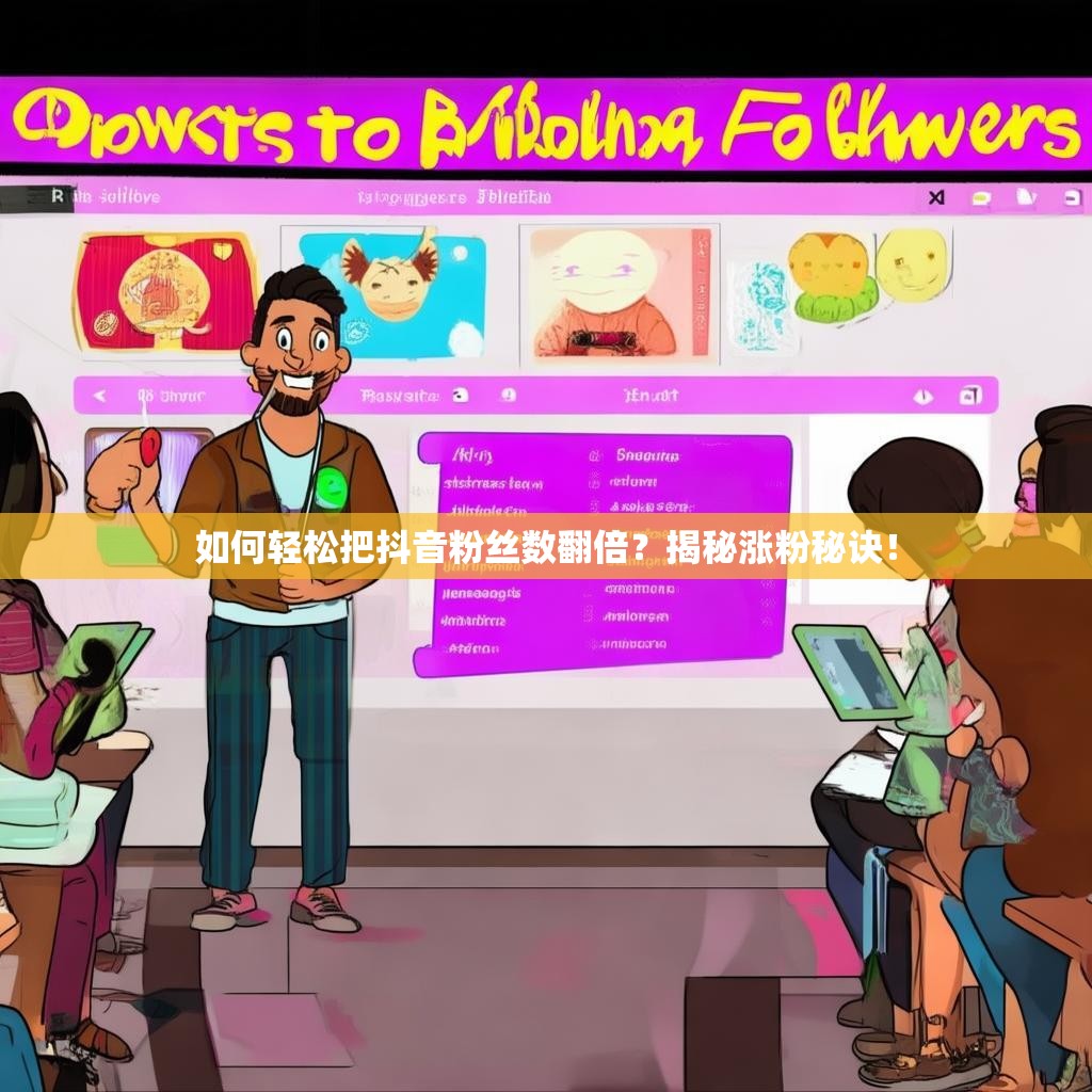 详细阅读:如何轻松把抖音粉丝数翻倍?揭秘涨粉秘诀! 如何轻松把抖音粉丝数翻倍?揭秘涨粉秘诀!