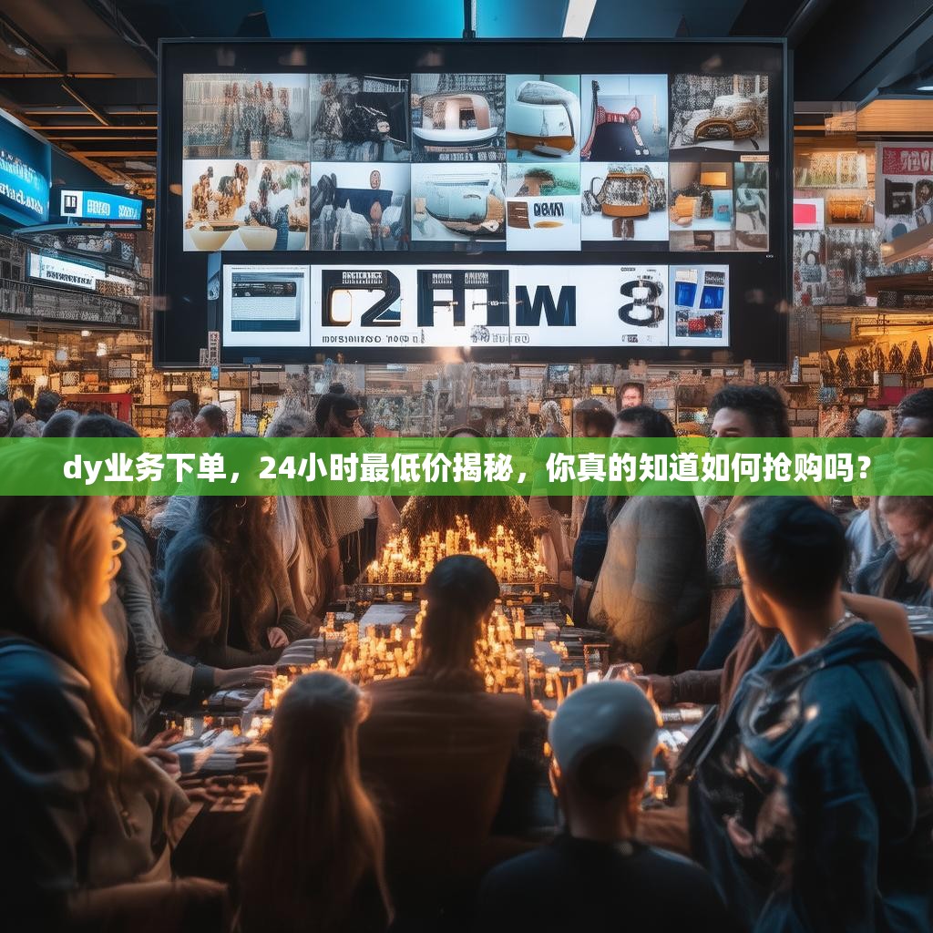 dy业务下单，24小时最低价揭秘，你真的知道如何抢购吗？