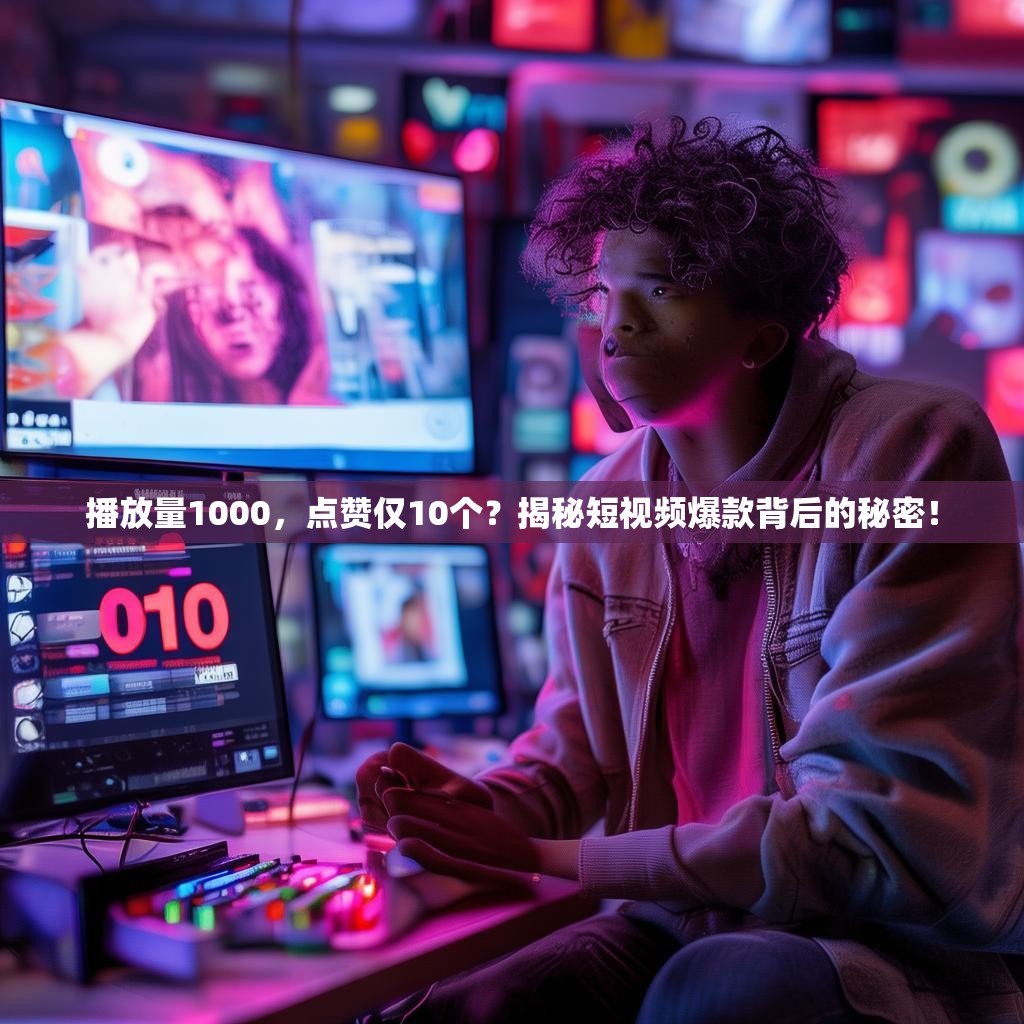 播放量1000，点赞仅10个？揭秘短视频爆款背后的秘密！