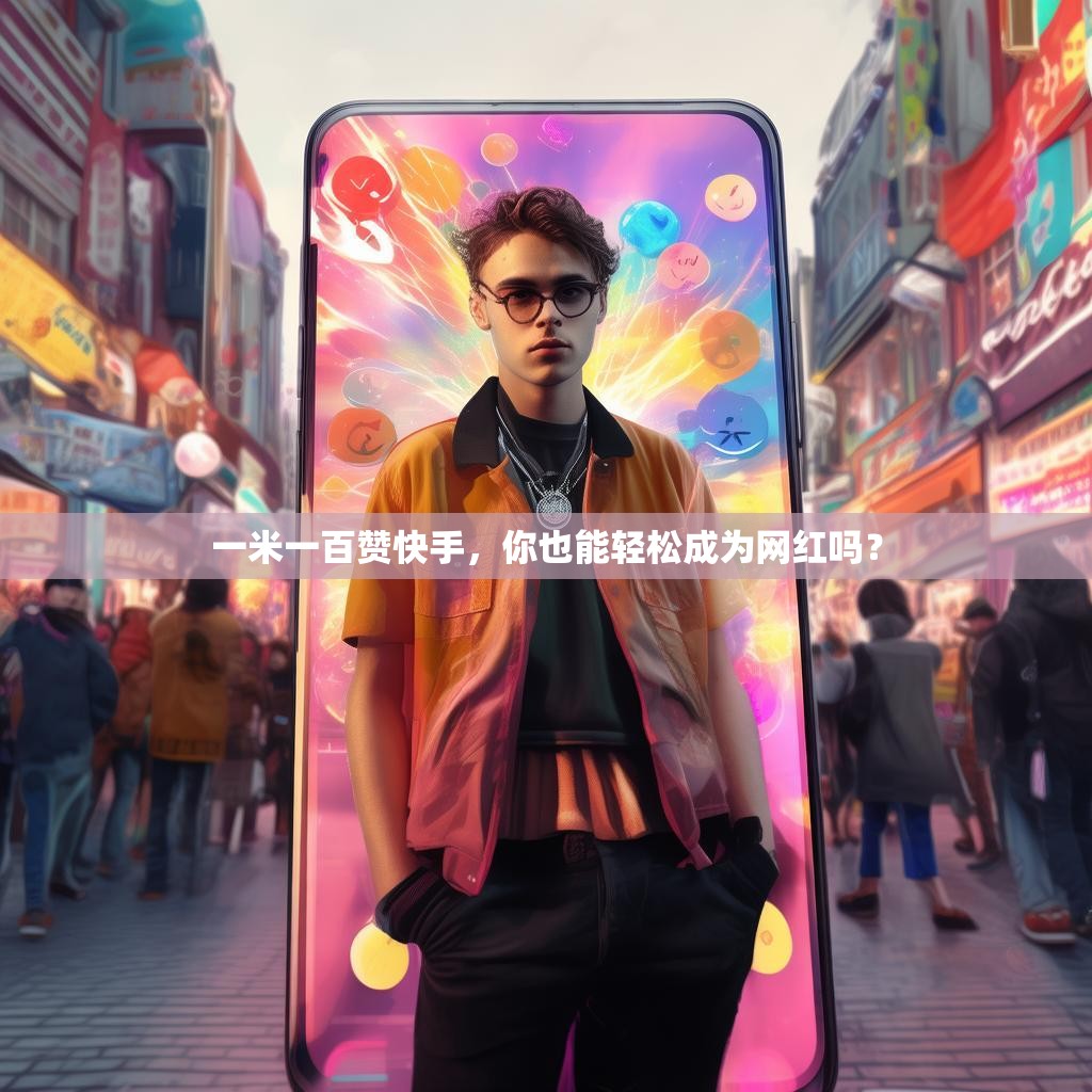 一米一百赞快手，你也能轻松成为网红吗？