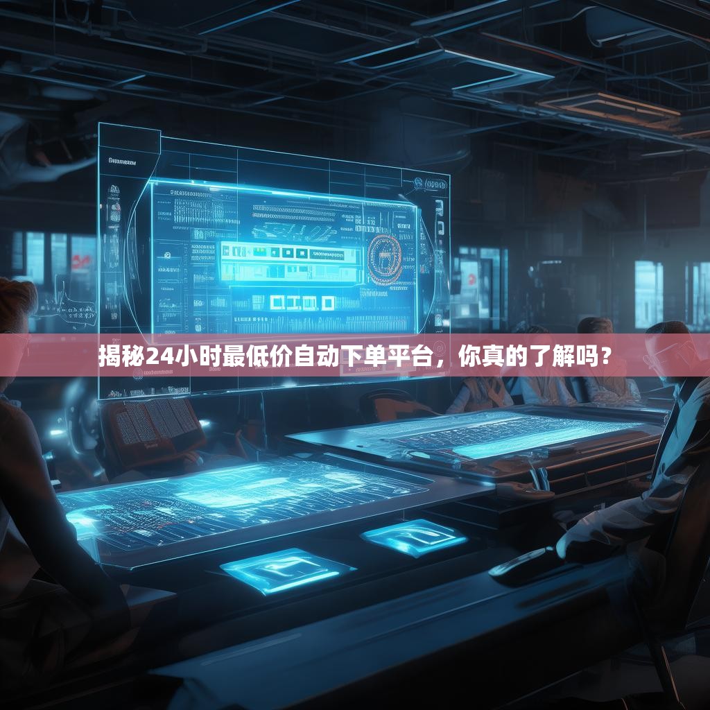 揭秘24小时最低价自动下单平台，你真的了解吗？