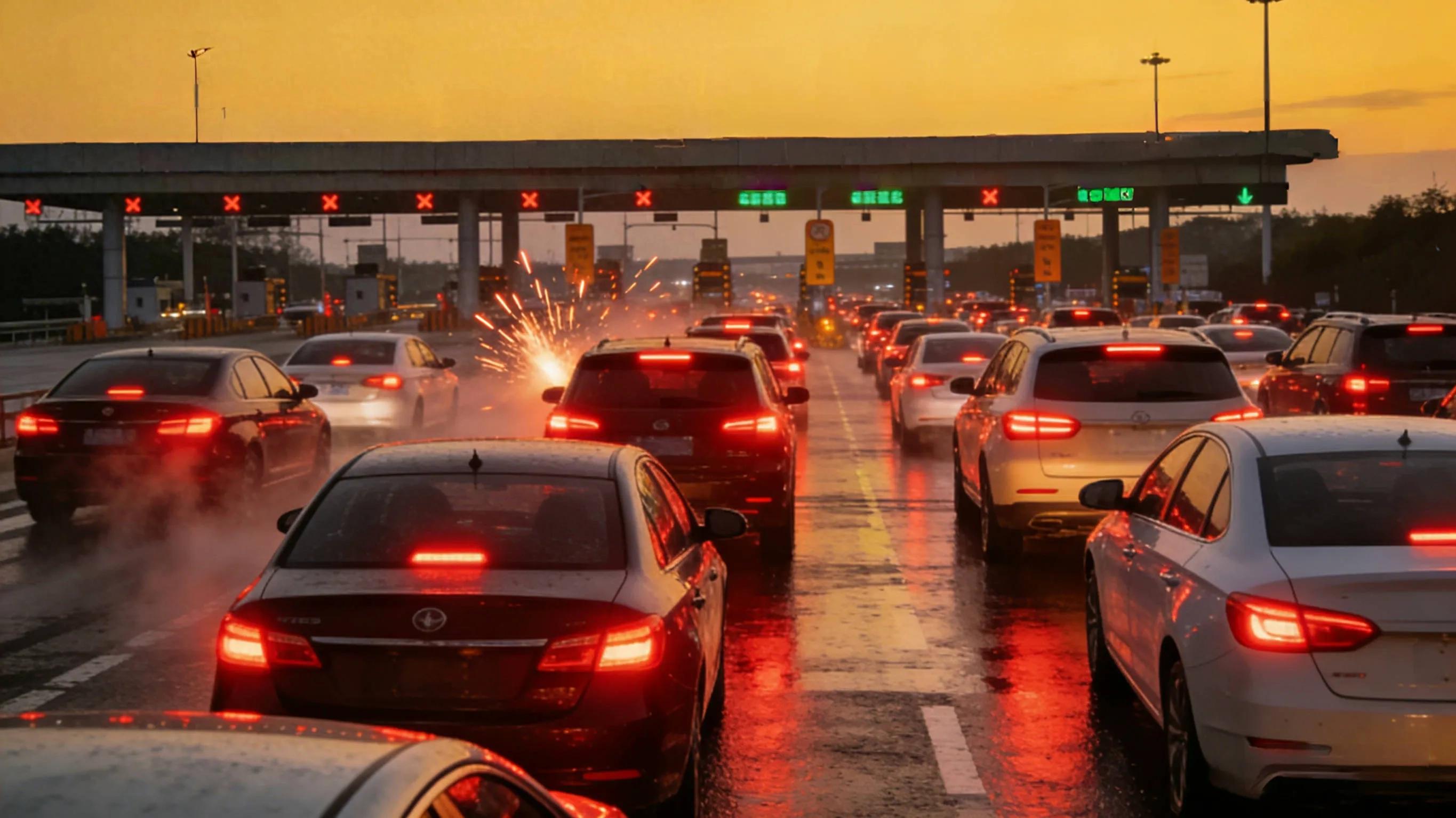 春节高速返程高峰状况多，新能源车主电量焦虑凸显